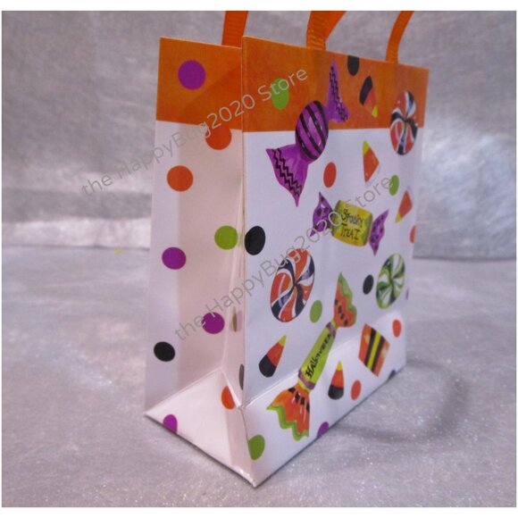 Papyrus Mini Treat Bags-favor - Halloween 3-D CANDY *BUNDLE OF 3 PACKS* SEALED - Picture 7 of 7